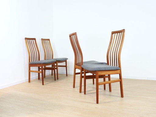 4x dining chair Kai Kristiansen model 170