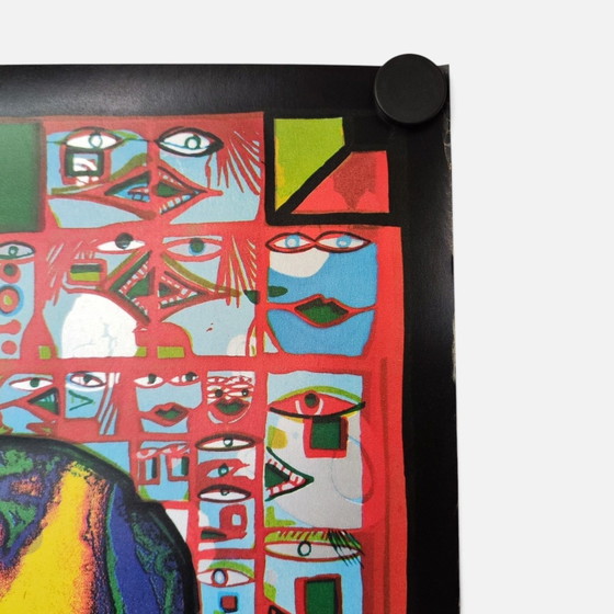 Hundertwasser / Olympic Games 1972 Munich / Vintage Sport Poster, Paper, Multi Color (photo 7 of 10)