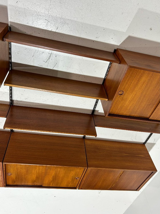 Sistema di pareti modulari in teak di Kai Kristiansen, danese, anni '60. – Armadi a muro, Wood (photo 20 of 22)