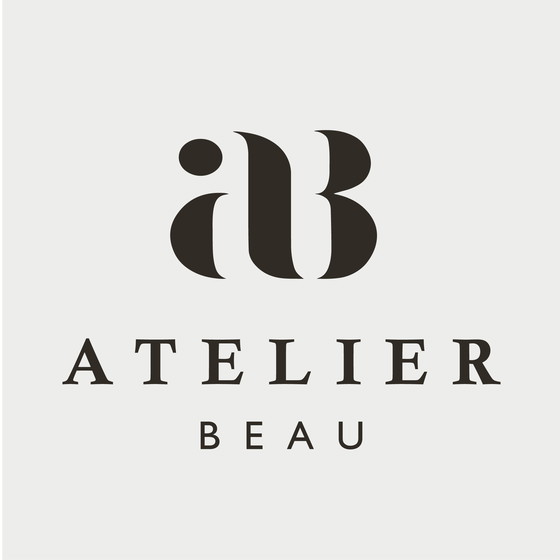 Image 1 of Set of 2 Abstract Structure Paintings (Diptych) | Atelier Beau | Black | 60x80 cm