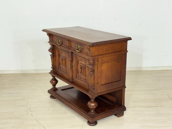 Image 1 of Gründerzeit Vertiko / Kommode / Wohnzimmerschrank – um 1880