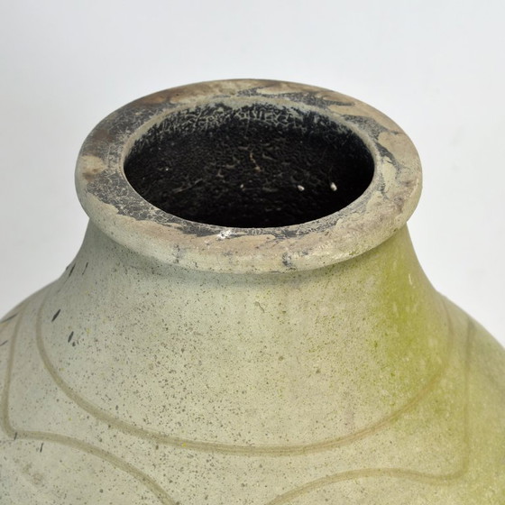 Image 1 of Large Turkish Stone Olive Oil Jar