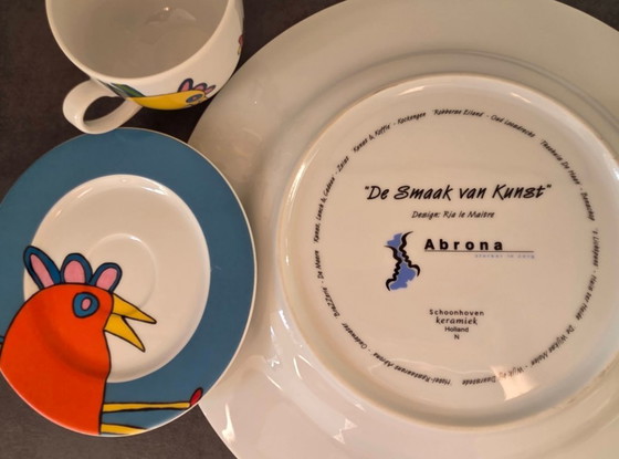 Image 1 of Mooi servies "The Taste of Art" (De Smaak van Kunst)