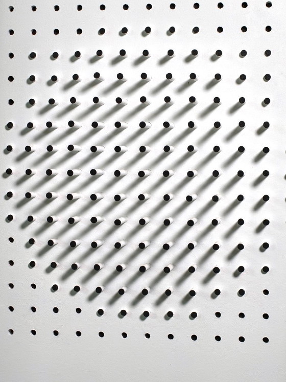 Zero Art Wandrelief, Abstraktes Kunstwerk – Bildhauerei, Mdf, Wood (photo 9 of 12)