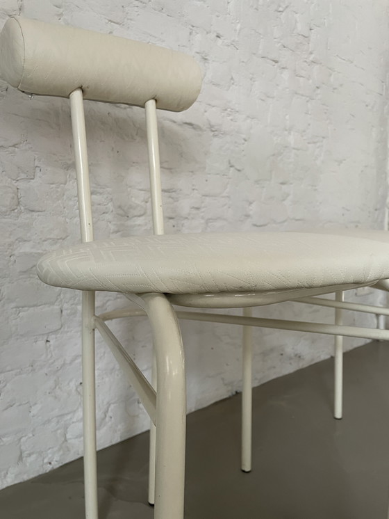 Image 1 of 2 postmoderne Eetkamerstoelen 1980