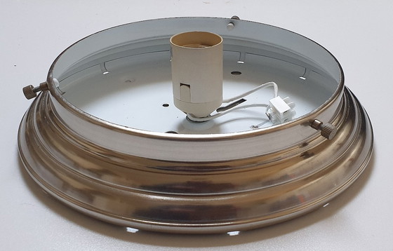 Image 1 of Art Deco style ceiling lamp opaline glass