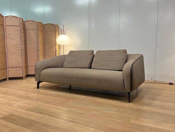 Image 1 of Absolutely New Condition - Leolux Elias Taupe 3-Seater Sofa