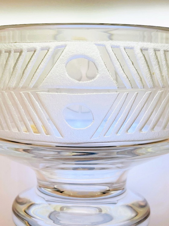 Image 1 of Rare millésime suédois- Bertil Vallien - IKAROS- grand bol des années 1960