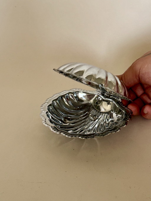 Vide poche coquillage en inox