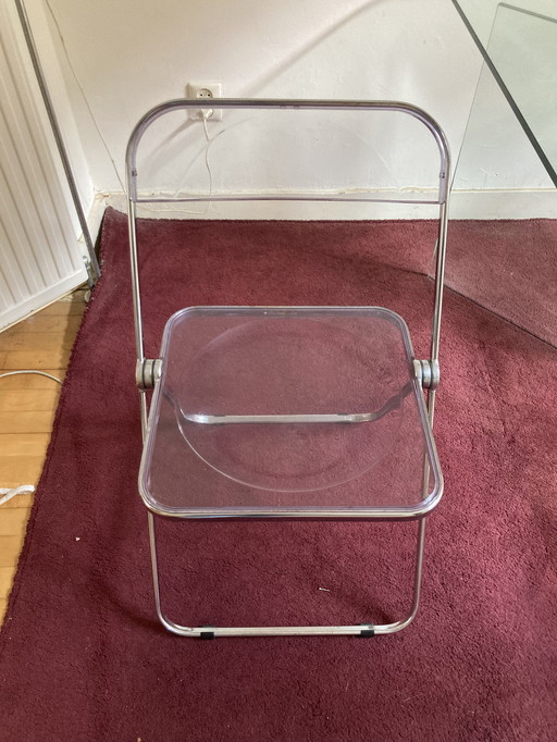 4x Giancarlo Piretti vintage klapstoelen - Anonima Castelli