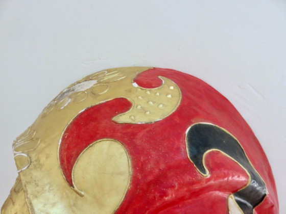 Image 1 of Masque Venitien XXL en papier maché, 1970