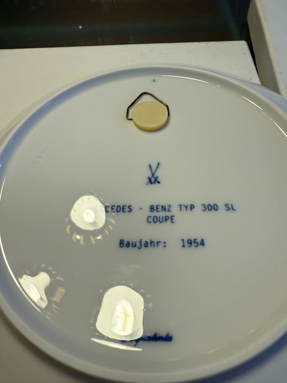 Image 1 of 3x edizione originale Meissen Mercedes Benz Ltd. NUOVA E MOLTO RARA!