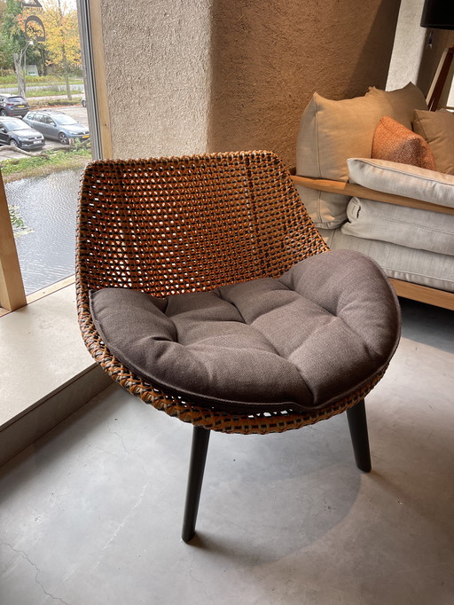 2x Fauteuil club Mbrace van Dedon