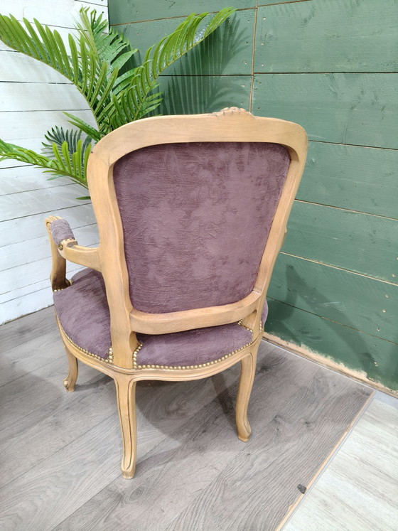 Sessel, aktualisiert – Stoff, Holz (photo 4 of 5)