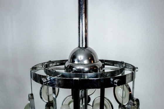 Image 1 of Pair of Pendant Lights by Oscar Torlasco, Italy, 1970s