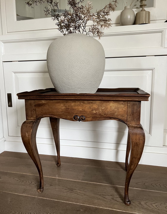 Image 1 of Louis VX-style side table queen