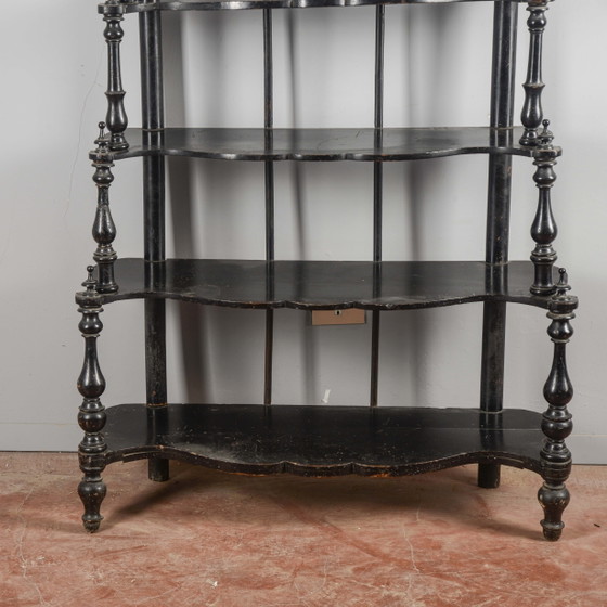 19th Century Étagère Bookcase with Open Shelves – Shelving unit, Klassiek (photo 15 of 39)