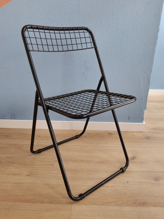 Set di 2 sedie pieghevoli vintage Ted Net Ikea – Metal (photo 7 of 9)