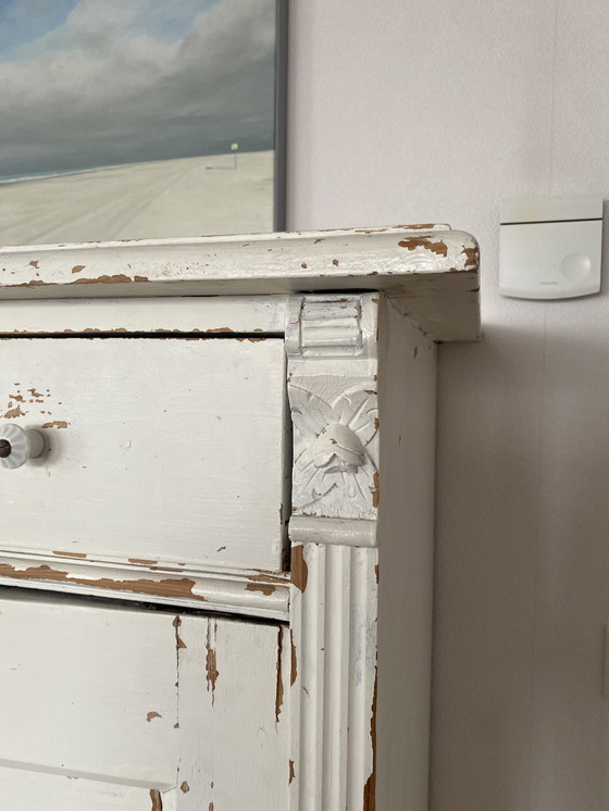 Image 1 of Brocante kast, linnenkast antiek