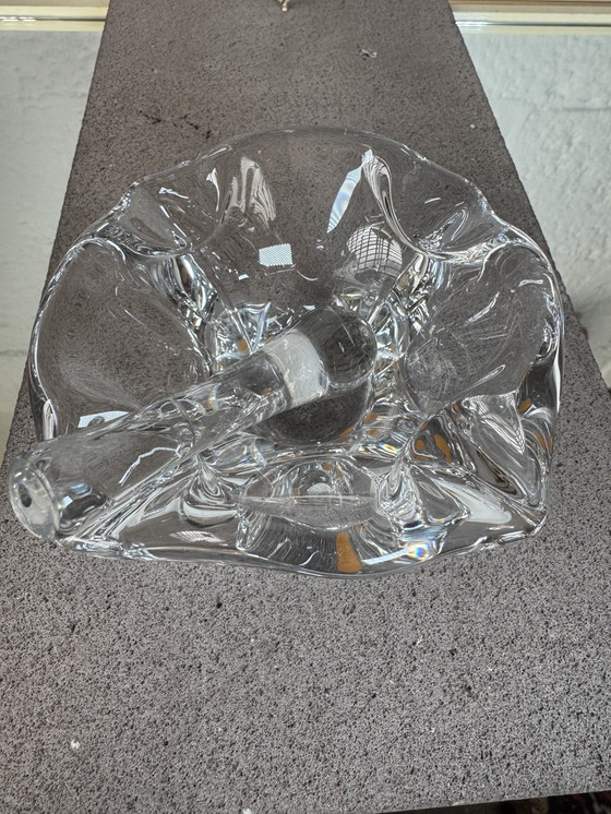 Image 1 of Bayel crystal ashtray from the 70s
