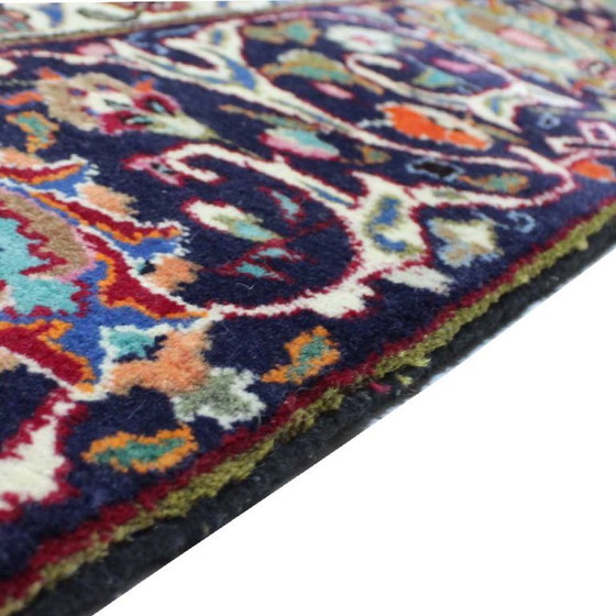 Image 1 of Hand-knotted Persian carpet Mashhad 370x270