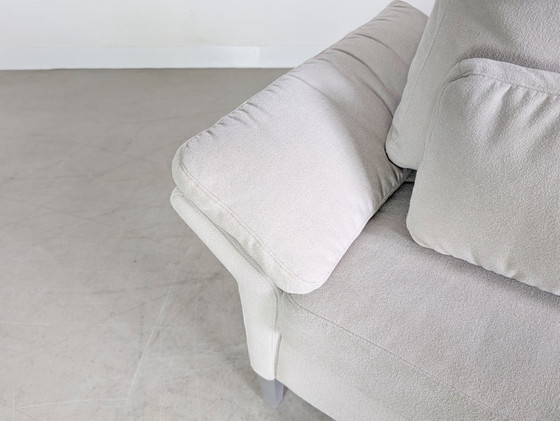 Image 1 of Divano di design originale Rolf Benz Sofa 3000 a tre posti, beige crema