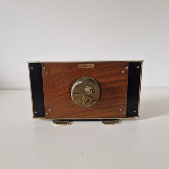 Image 1 of Vintage klok Metamec mantelklok opwindbare klok