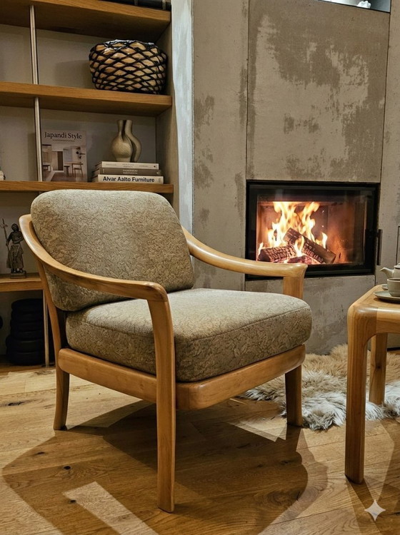 Image 1 of Mid-Century Design-Ikonen: Komplettes 4-teiliges Set - 2 Knoll Collection Sessel, 1 Sofa 3er & Couchtisch in gutem Zustand