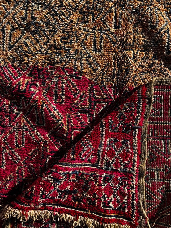Image 1 of Tappeto marocchino vintage Beni M'Guild 360x200 cm - Grande tappeto in lana