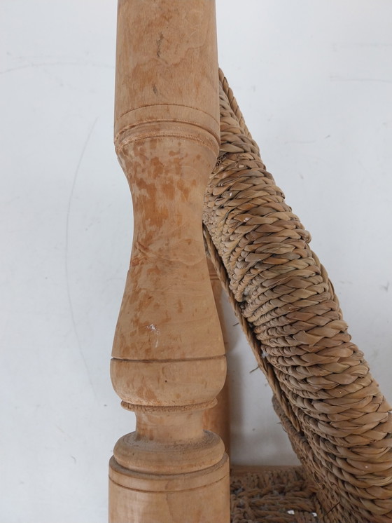 Image 1 of 1 x Silla de cuerda Audoux y Minet años 70