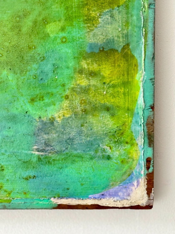 Image 1 of Abstract Painting on Board