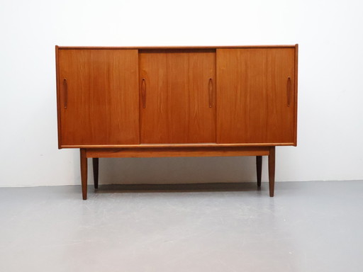 Danish wall unit teak 1960s