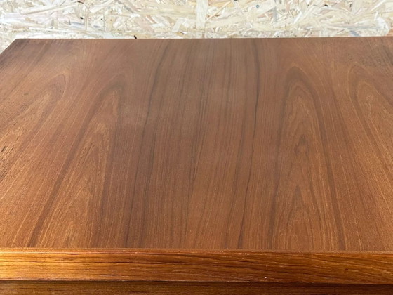 Image 1 of 60's 70's Teak Dining Table Table de salle à manger Par Burchardt-Nielsen Made In Denmark