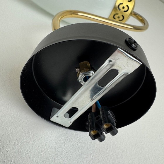 Image 1 of LOT OF 3 VINTAGE OPALINE WALL LIGHTS