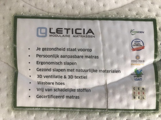 Image 1 of Struttura letto bianca vintage di Interlubke (180x200cm)