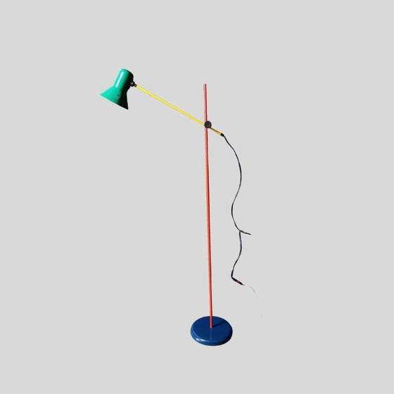 Image 1 of Vintage Veneta Lumi floor lamp - Memphis style