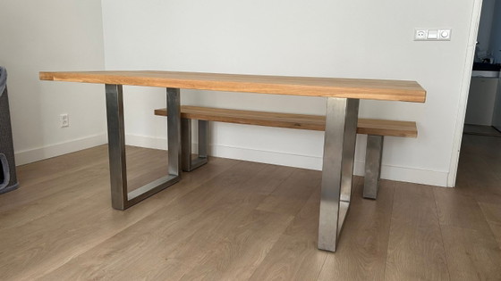 Image 1 of Table et banc Westwing pour 6 personnes