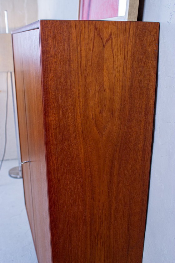 Image 1 of Vintage highboard cabinet chest of drawers sideboard Mid Century Danish