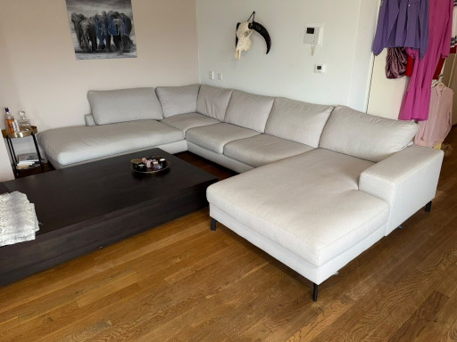 Montel Monza Corner Sofa – hoekbanken, Cotton, Metal