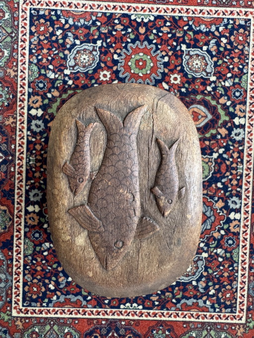 Houten handgemaakt doosje Azië