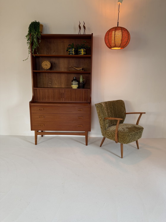 Image 1 of Lampada a sospensione vintage in sisal anni '70