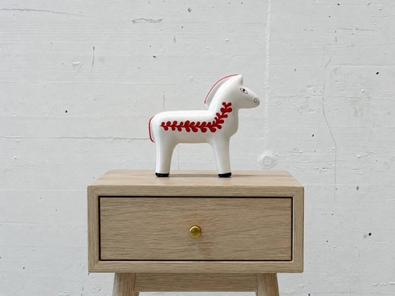 Image 1 of Dala Pferd Serie VINTERFINT aus Keramik von IKEA, 2020er Jahre