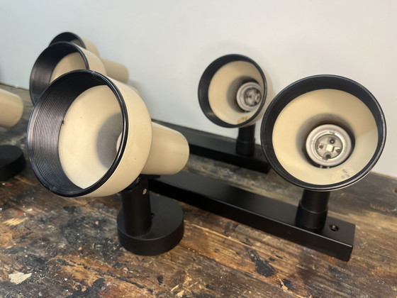 Image 1 of Set vintage di 6 faretti dell'era spaziale di massive