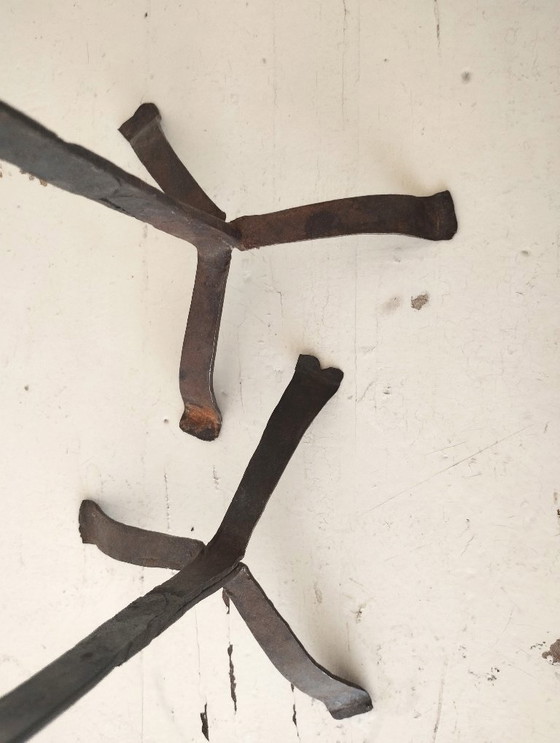 Image 1 of Set di 2 sottili candelabri moderni del Medioevo