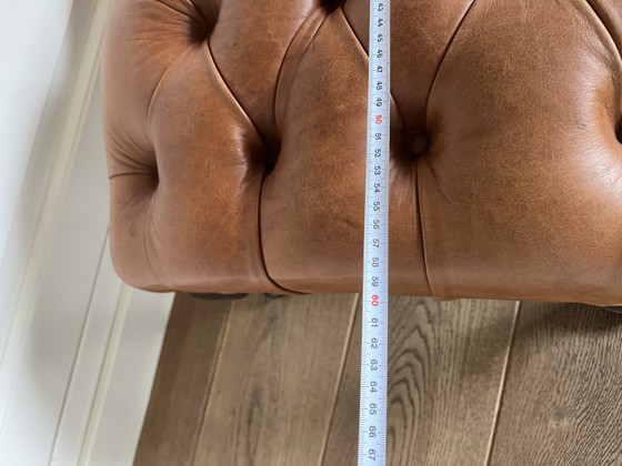 Image 1 of Chesterfield voeten kruk Queen Ann 