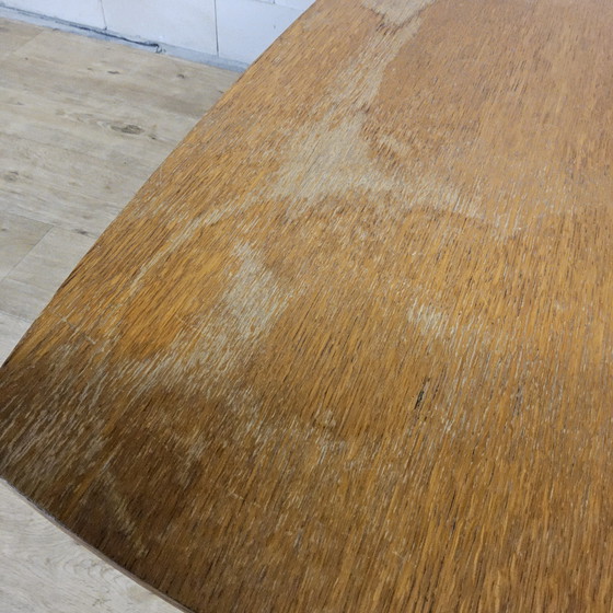 Image 1 of Vintage grenen houten salontafel / bijzettafel / koffietafel 