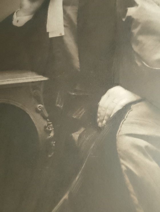 Image 1 of Ancienne photographie 1919 Ferdinand larnaude doyen faculté de droit a Paris studio le garçon paris signé daté 