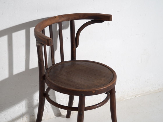 Sedie antiche Thonet con braccioli (c.1920). Set di 4 pezzi #3 – Poltrone (photo 32 of 40)