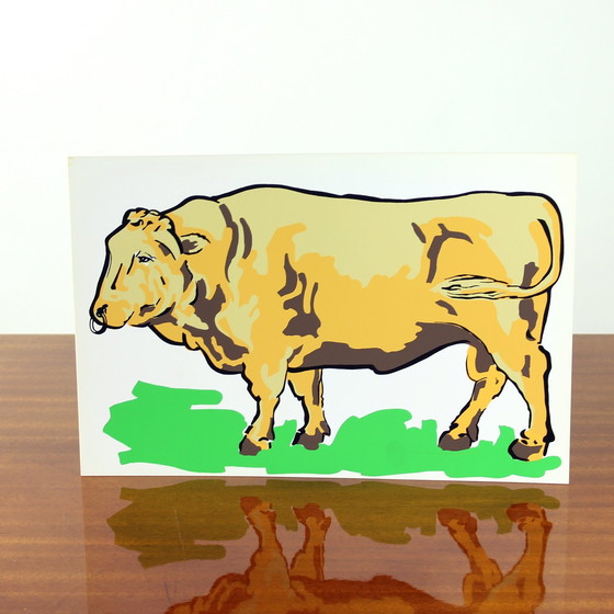 Image 1 of Vintage Czechoslovakian Pop Art Style Wall Panel (1960s)