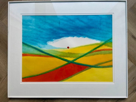 Image 1 of Schilderij ‘Horizon’ – Looij (1987)